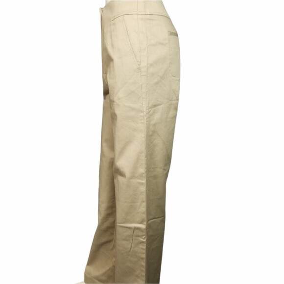 Boden 98% Cotton Beige Wide Leg Pants, size 2. - Picture 2 of 4